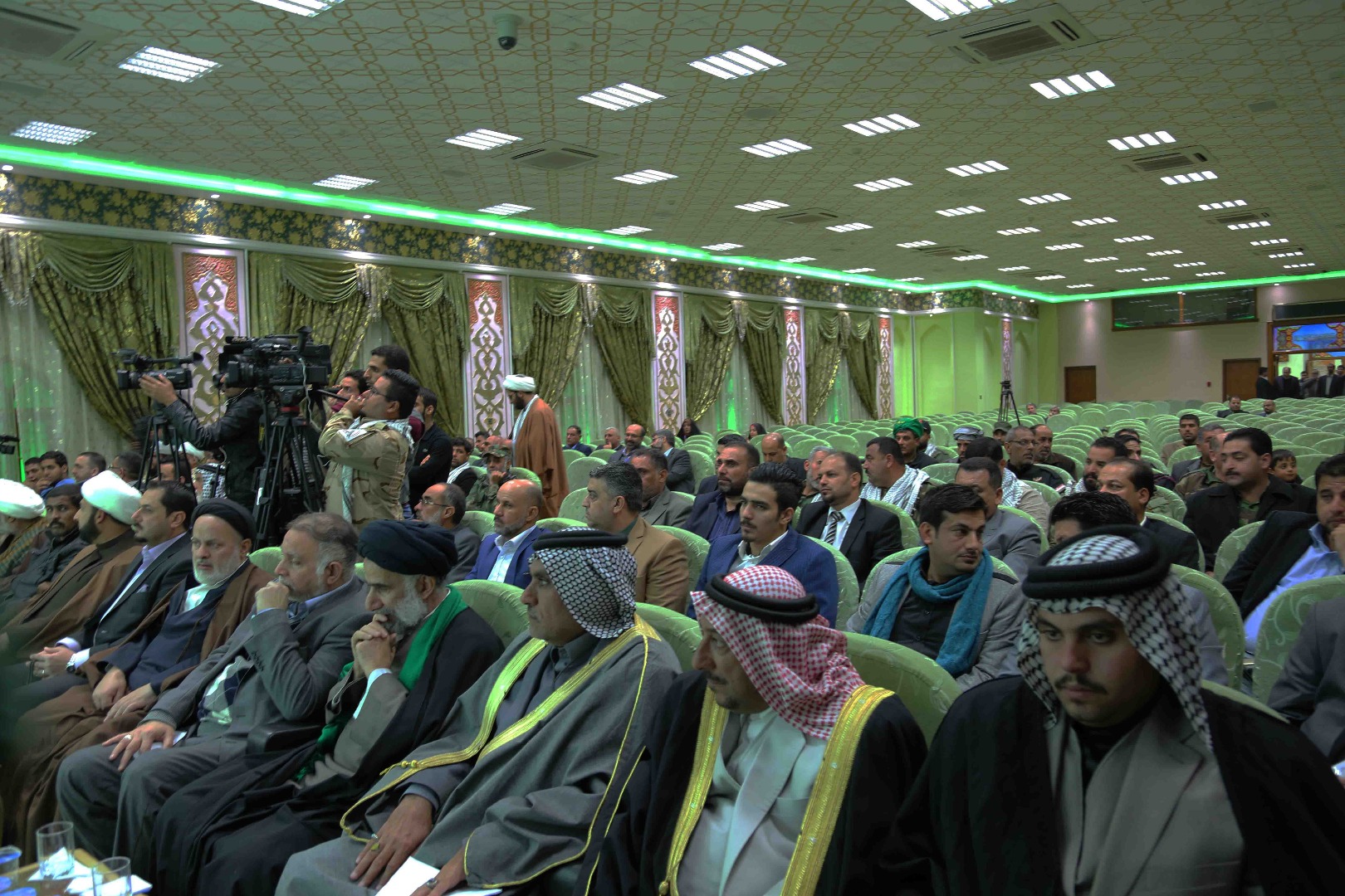 الجلسة الختامية للمؤتمر العلمي الدولي ( الحشد الشعبي ضمانة لمستقبل ووحدة العراق )